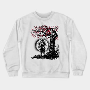 Mask under the moon Crewneck Sweatshirt